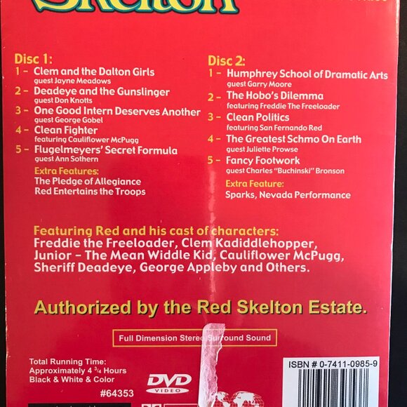 CLASSIC COMEDY DVD'S, ABBOTT&COSTELLO, THE HONEYMOONERS, RED SKELTON, 3 STOOGES - Picture 8 of 10